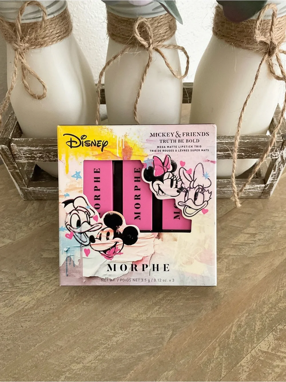 Morphe Mickey & Friends Truth Be Bold Matte Lip Trio